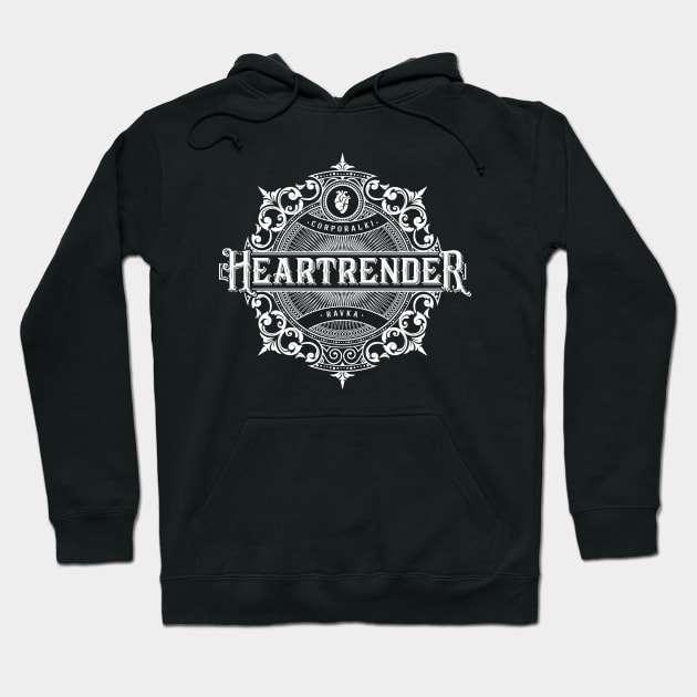 Shadow and Bone: Heartrender (monochrome) Hoodie by firlachiel